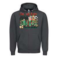 Smoke i'm just here for the snacks #soccer  brother Zipper Hoodie - Zillion Design Studio