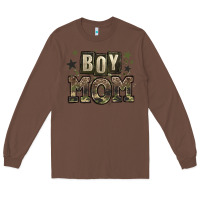 Chestnut boy mom Long Sleeve Tee - Zillion Design Studio