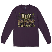 Plum boy mom Long Sleeve Tee - Zillion Design Studio