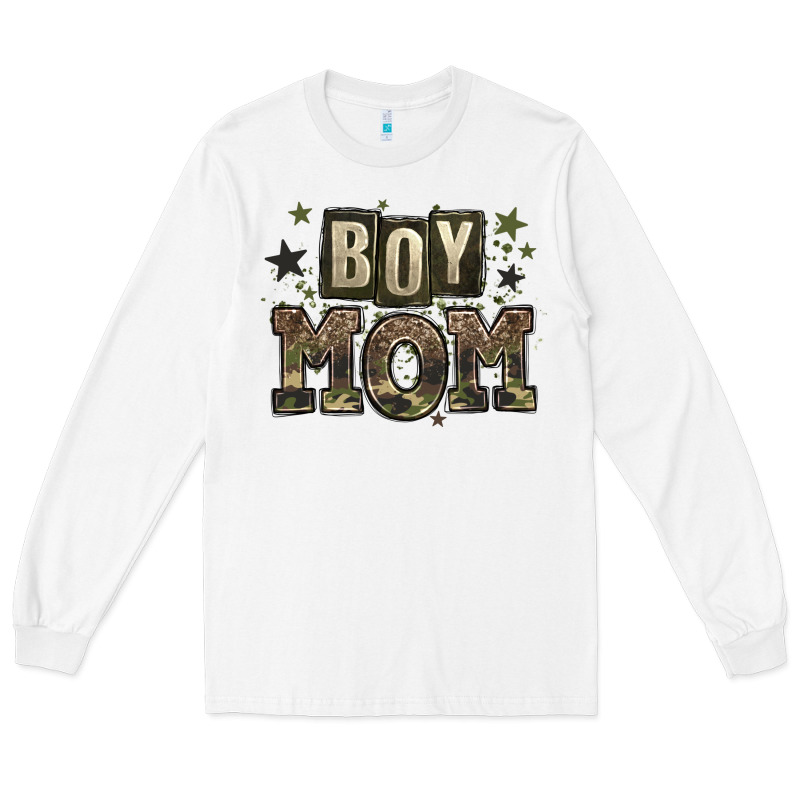 Boy Mom Long Sleeve Tee by Zillion Design Studio | Teevron