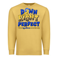 Antique Gold down right perfect down syndrome Premium Sweatshirt - Artiststas