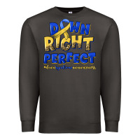 Smoke down right perfect down syndrome Premium Sweatshirt - Artiststas
