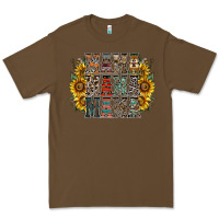 Cacao mama sunflower western Premium Tee - RacoonDesign