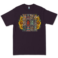 Plum mama sunflower western Premium Tee - RacoonDesign