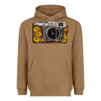 Toasted Coconut sunflower leopard vintage camera Heavyweight Hoodie - FaDigitalArtStudio