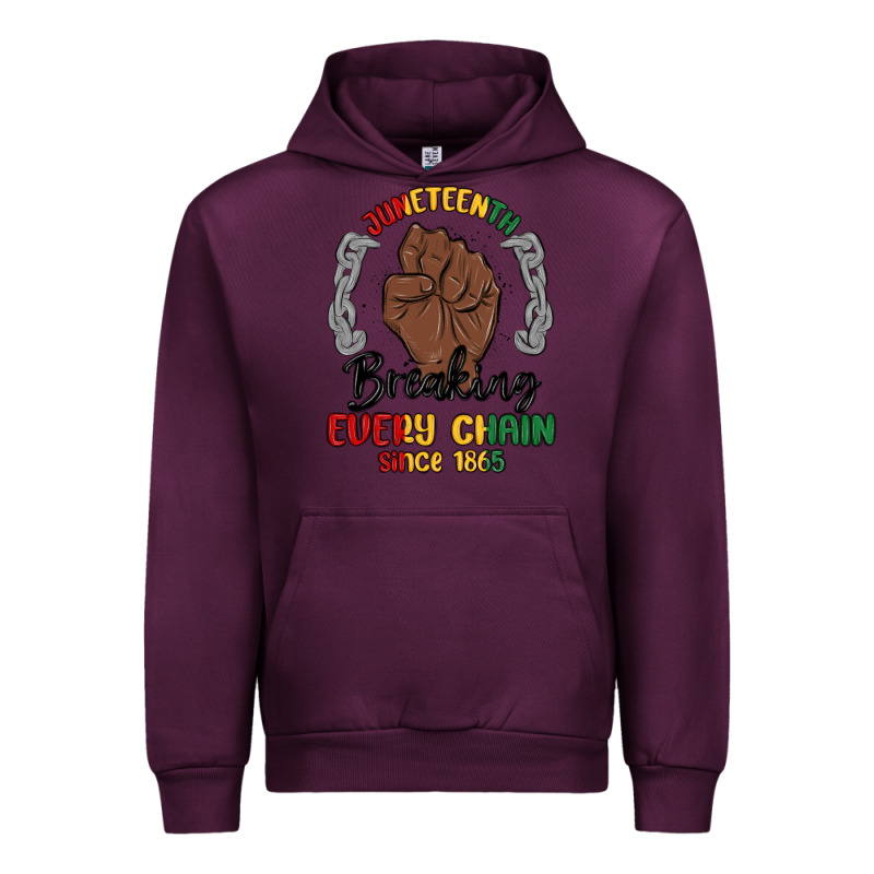 Every Chain Since 1865 Juneteenth Urban Hoodie by MaliasSmallBusiness | Teevron