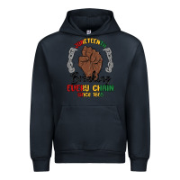 Navy every chain since 1865 juneteenth Urban Hoodie - MaliasSmallBusiness