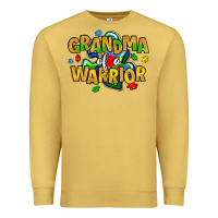 Antique Gold grandma of a warrior Premium Sweatshirt - Artiststas