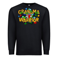 Black grandma of a warrior Premium Sweatshirt - Artiststas