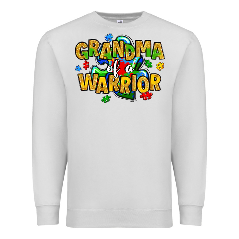 Grandma Of A Warrior Premium Sweatshirt by Artiststas | Teevron