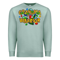 Seafoam grandma of a warrior Premium Sweatshirt - Artiststas
