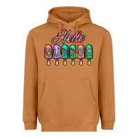 Meerkat hello summer Heavyweight Hoodie - CowhideDigitalArt