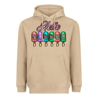 Mushroom hello summer Heavyweight Hoodie - CowhideDigitalArt