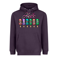 Plum hello summer Heavyweight Hoodie - CowhideDigitalArt