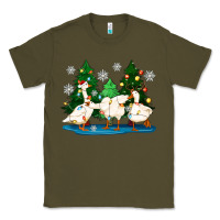 Army Green christmas duck Classic Tee - Zillion Design Studio