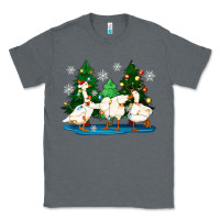 Charcoal Heather christmas duck Classic Tee - Zillion Design Studio