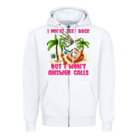 White i might text back Zipper Hoodie - texasbilliewilder