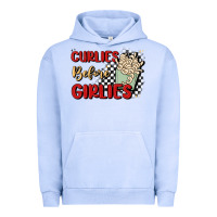 Pigment Grape Ice curlies before girlies Urban Hoodie - MaliasSmallBusiness
