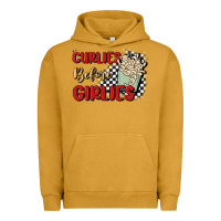Pigment Peanut Butter curlies before girlies Urban Hoodie - MaliasSmallBusiness