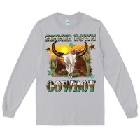 Moon Dust simmer down cowboy Long Sleeve Tee - texasbilliewilder