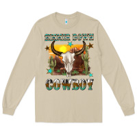 Mushroom simmer down cowboy Long Sleeve Tee - texasbilliewilder