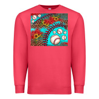 Cardinal baseball leopard turquoise sunflower Premium Sweatshirt - JahusDesignShop