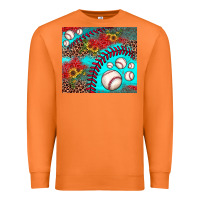 Carrot baseball leopard turquoise sunflower Premium Sweatshirt - JahusDesignShop