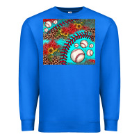 True Royal baseball leopard turquoise sunflower Premium Sweatshirt - JahusDesignShop