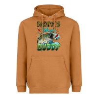 Meerkat daddy's fishing buddy Heavyweight Hoodie - HRA Design Shop