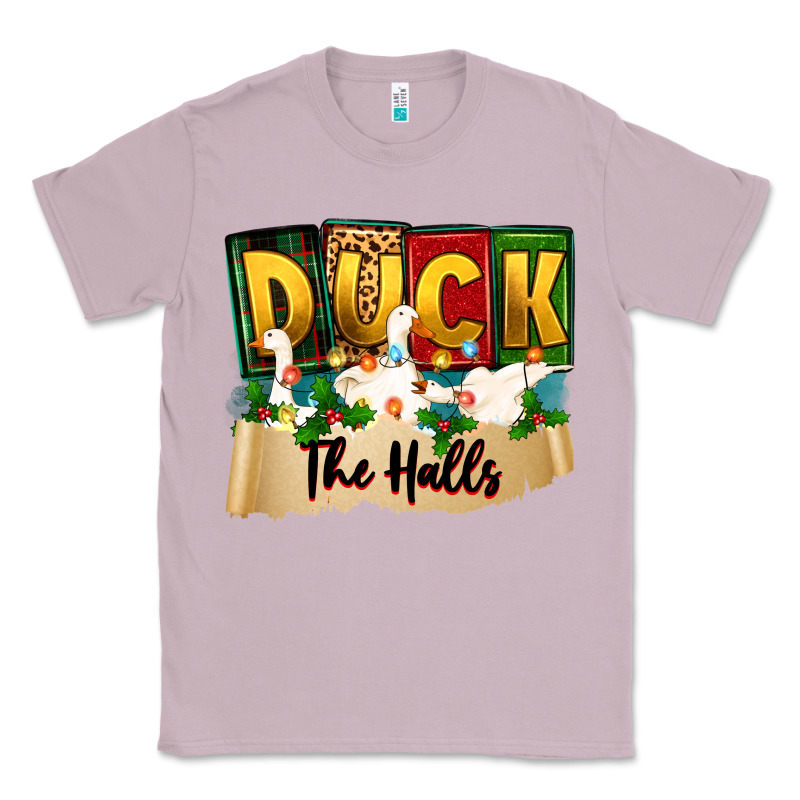 Christmas Duck The Halls Classic Tee by Zillion Design Studio | Teevron