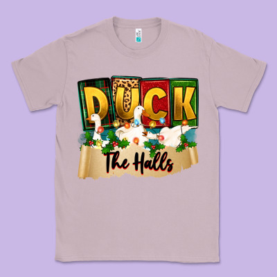 Classic Tee christmas duck the halls