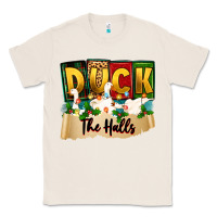 Natural christmas duck the halls Classic Tee - Zillion Design Studio