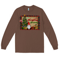 Chestnut It's Christmas Gnomes Long Sleeve Tee - RanaPortraitStore