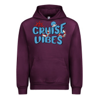 Mauve Wine cruise vibes Urban Hoodie - MaliasSmallBusiness