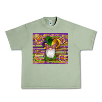 Oil Green mardi gras gnomes mask serape sunflowers Urban Heavy Tee - Artiststas