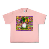 Salmon mardi gras gnomes mask serape sunflowers Urban Heavy Tee - Artiststas