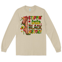 Mushroom steppin into black history Long Sleeve Tee - Zillion Design Studio