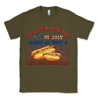 Army Green dog real bad billie wilder Classic Tee - texasbilliewilder