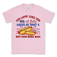 Bubblegum Pink dog real bad billie wilder Classic Tee - texasbilliewilder
