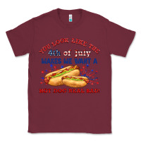 Burgundy dog real bad billie wilder Classic Tee - texasbilliewilder