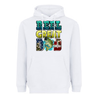 White reely great dad Heavyweight Hoodie - HRA Design Shop