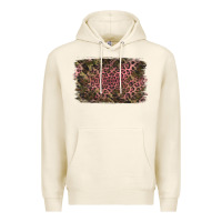 Tofu Camouflage Pink Leopard Background Premium Hoodie - Jasminsmagicworld