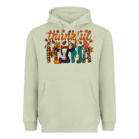 Matcha thankful mama holstein cow Heavyweight Hoodie - RacoonDesign