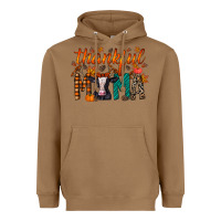 Toasted Coconut thankful mama holstein cow Heavyweight Hoodie - RacoonDesign