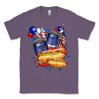 Lavender hotdog with beers billie wilder Classic Tee - texasbilliewilder