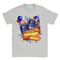 Moon Dust hotdog with beers billie wilder Classic Tee - texasbilliewilder