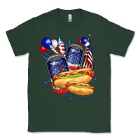 Sports Green hotdog with beers billie wilder Classic Tee - texasbilliewilder
