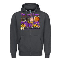 Smoke i'm just here for the snacks #basketball brother Zipper Hoodie - Zillion Design Studio
