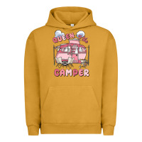 Pigment Peanut Butter queen of the camper Urban Hoodie - MaliasSmallBusiness