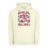 Pigment Pistachio queen of the camper Urban Hoodie - MaliasSmallBusiness